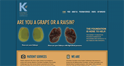 Desktop Screenshot of kidneyfoundation.com